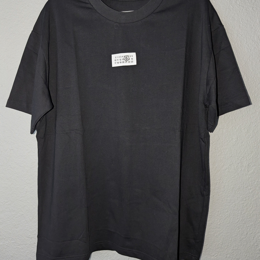 MM6 Maison Margiela Number Label T-Shirt Size M